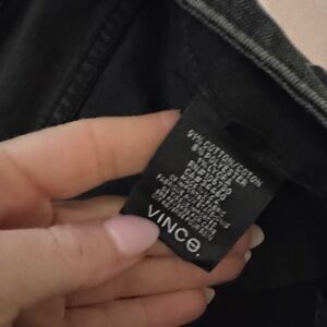 Vince Charcoal Denim Jacket